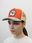 Бейсболка DJINNS арт. HFT Cap DNC New 1.1 (оранжевый / серый)